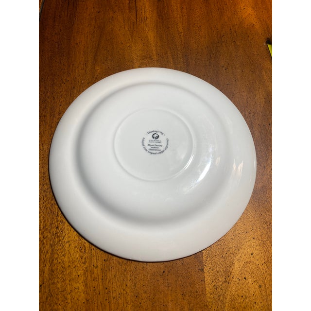 2000 - 2009 1 Churchill China Thanksgiving 10” Dinner Plate For Sale - Image 5 of 8