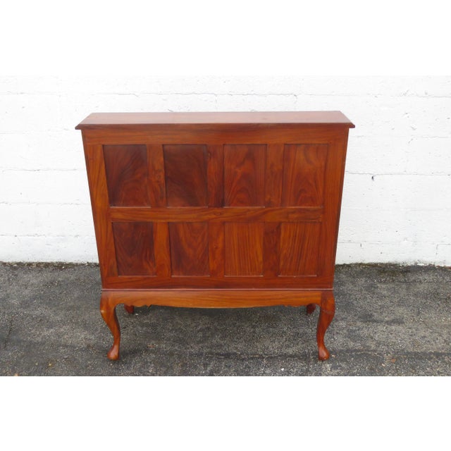 Heavy Hand Carved Secretary Desk For Sale In Miami - Image 6 of 12