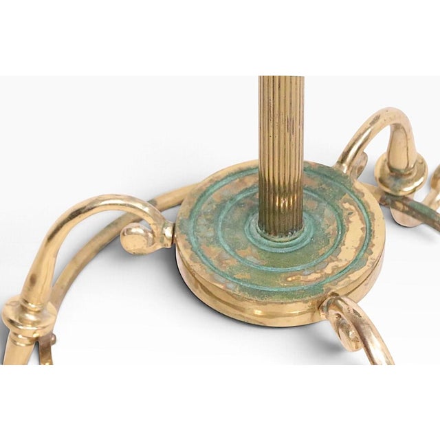 Mid 20th Century Mid 20th Century Stylish Hollywood Regency Brass Costumer Valet Stand by Glo-Mar For Sale - Image 5 of 13