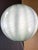 Contemporary Milky-Green Murano Glass Swirl Sphere Lamp by Simoeng For Sale - Image 3 of 3