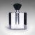 This is a vintage cologne bottle. An English, glass fragrance or aftershave dropper in late Art Deco taste, dating to the...