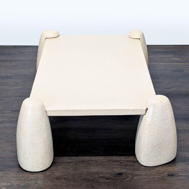 Lulu and Georgia Quarry Coffee Table For Sale In San Francisco - Image 6 of 10