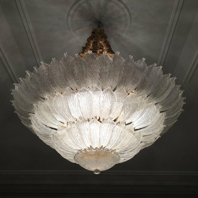 1990s Venetian Murano Ceiling Light For Sale - Image 5 of 12