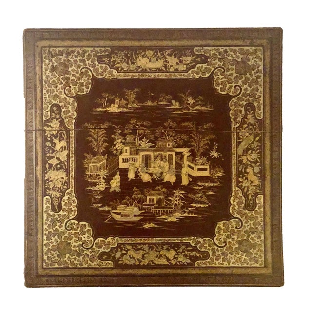 Wood Early 19th Century Chinese Export Box For Sale - Image 7 of 8