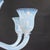 Large Vintage Eight Arm Opaline Murano Glass Chandelier in the Manner of Barovier & Toso For Sale - Image 16 of 18