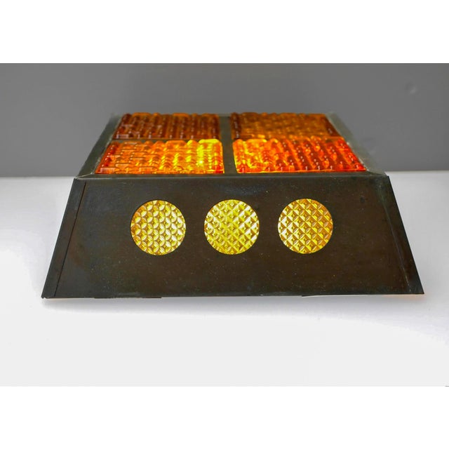 Mid-Century Modern Copper and Glass Sconce by Nils Ledung for Bankeryd For Sale - Image 3 of 13