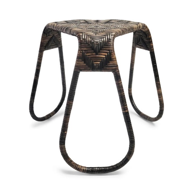 Brown Pair of Flo Chairs and Side Table by Patricia Urquiola for Driade For Sale - Image 8 of 11