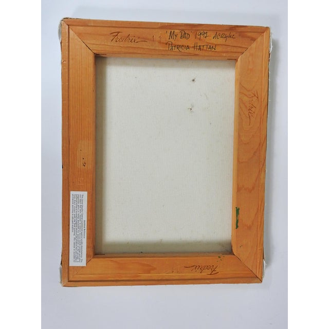 1992 Orchids and Frog Painting For Sale In Seattle - Image 6 of 7