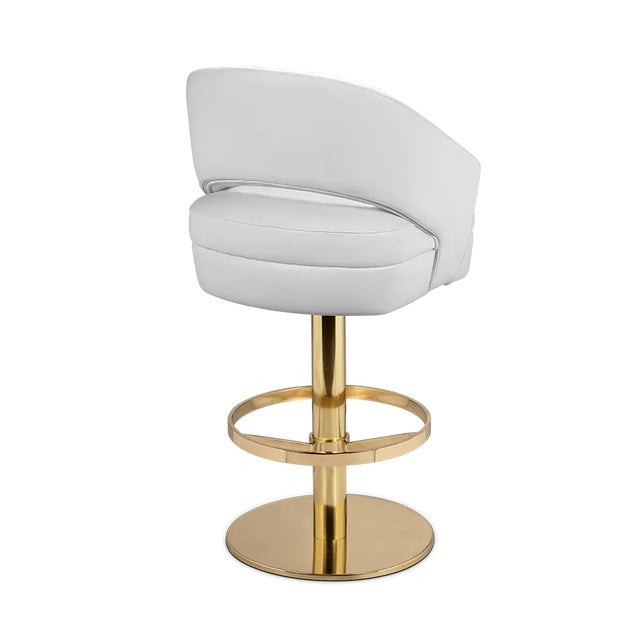 Mid-Century Modern Russel Bar Chair by Essential Home For Sale - Image 3 of 11