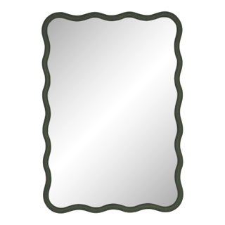 Candace Dark Forest Wall Mirror For Sale