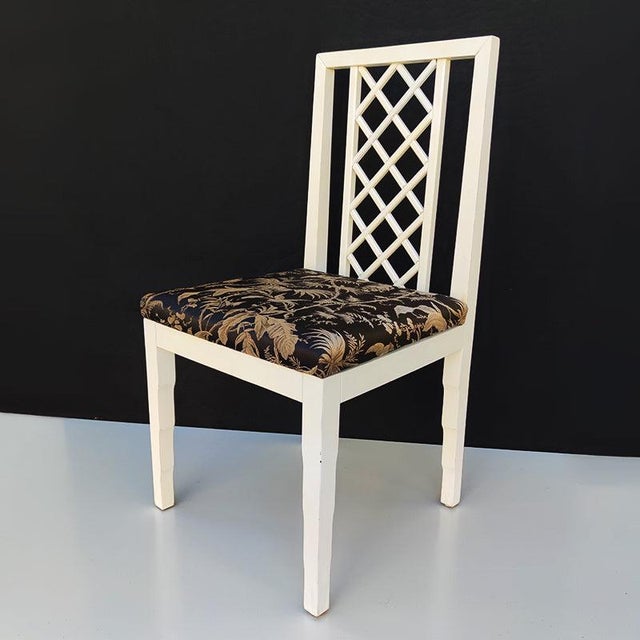 Table and Chairs from Vivai Del Sud, 1970s, Set of 6 For Sale - Image 4 of 8