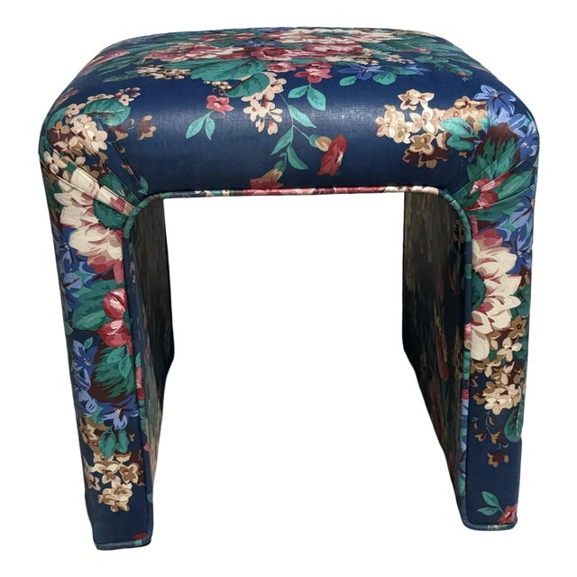 Vintage Waterfall Footstool For Sale