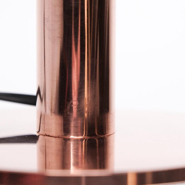 Vintage Table Lamp in Copper and White Opal by Poul Henningsen for Louis Poulsen, 2015 For Sale - Image 10 of 11
