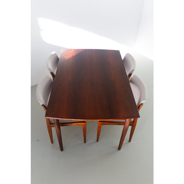 Danish Modern Extendable Rosewood Dining Table, 1960s For Sale - Image 14 of 18