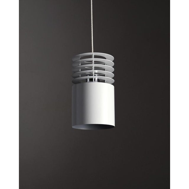 Gold White Hydra I Pendant Lamp attributed to Jo Hammerborg for Fog & Mørup, 1969 For Sale - Image 8 of 11