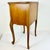 1970s Vintage French Provincial Hollywood Regency Walnut & Burl Wood Side Table or Night Stand For Sale - Image 14 of 17