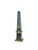 Neoclassical Neoclassical Green Marble & Brass Obelisk, 14.5" High For Sale - Image 3 of 11