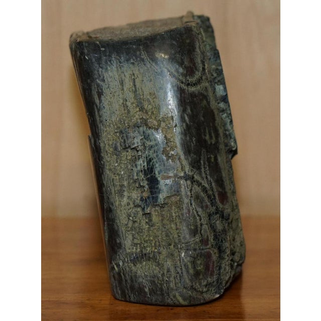 Carved Stone Library Book, 1900s For Sale - Image 9 of 11