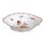Mid 20th Century Dresden Porcelain Serving Bowl Scalloped Rim Hand Painted Floral Details For Sale