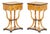 Biedermeier Burlwood Sewing Tables, Pair For Sale