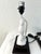 2000 - 2009 Coastal White Ceramic Seahorse Lamps, a Pair For Sale - Image 5 of 5