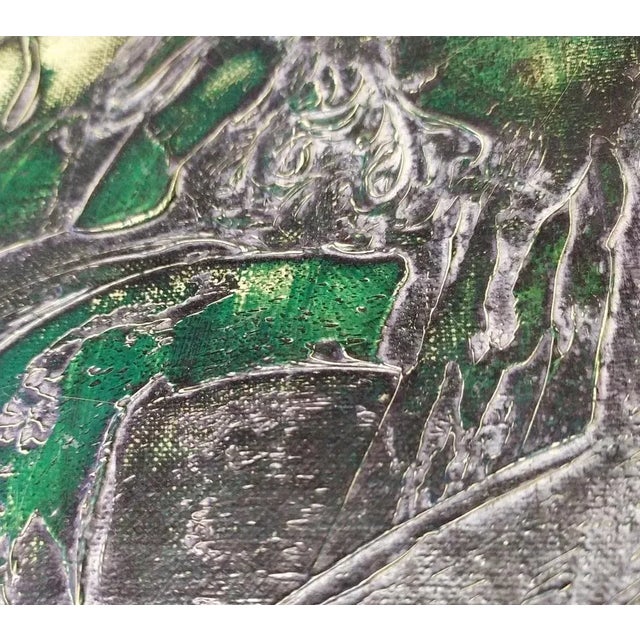 René Acht, Composition, Oil on Canvas, 1959 For Sale - Image 4 of 6