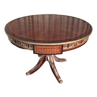 20th Century French Louis XVI-style Ormolu Center Table For Sale