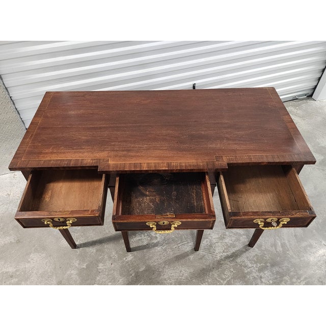 Antique Late 19th Century Sheraton Mahagony Console Table For Sale - Image 12 of 12