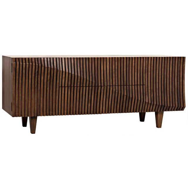 Jin-Ho Sideboard, Dark Walnut For Sale - Image 11 of 11