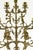 Brass Seven-Light Figural Brass Candelabra Withe Jolly Dancers & Musicians For Sale - Image 8 of 15