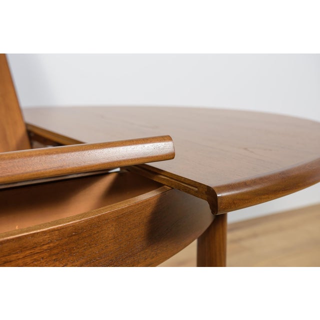 Wood Mid-Century Round Teak Fresco Dining Table from G-Plan, United Kingdom, 1960s For Sale - Image 7 of 18