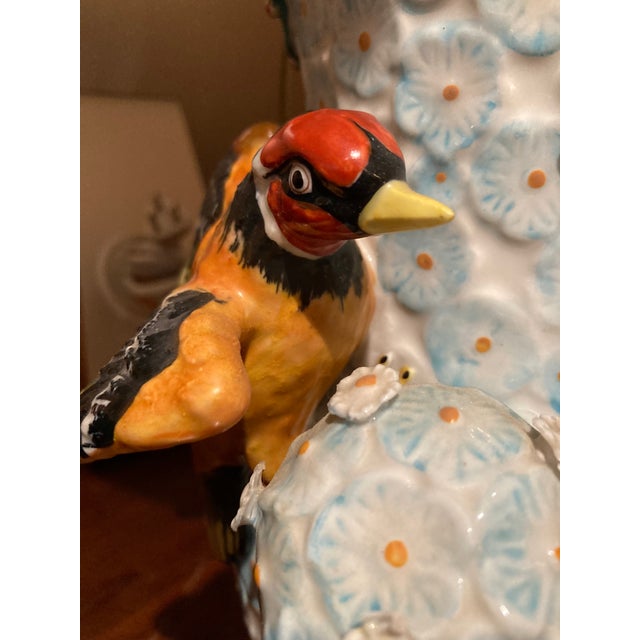 18th Century Rococo Vincennes Porcelain Lamps - A Pair For Sale - Image 10 of 13