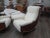 1950s Pair of Italian Modern Sculptural Lounge Chairs After Gio Ponti For Sale In Houston - Image 6 of 12