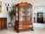 Baroque Style Display Cabinet in Walnut and Glass, 1970s For Sale - Image 11 of 17
