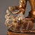 Late 19th Century Gilt Bronze Ksitigarbha Bodhisattva Statue, 2kg For Sale - Image 9 of 9