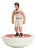 Subbuteo Ornament Sculpture in Double-Mold Ceramic from Artigianato Italiano For Sale
