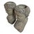 Stone Pair of Vintage Stone Garden Goddess Busts For Sale - Image 7 of 11