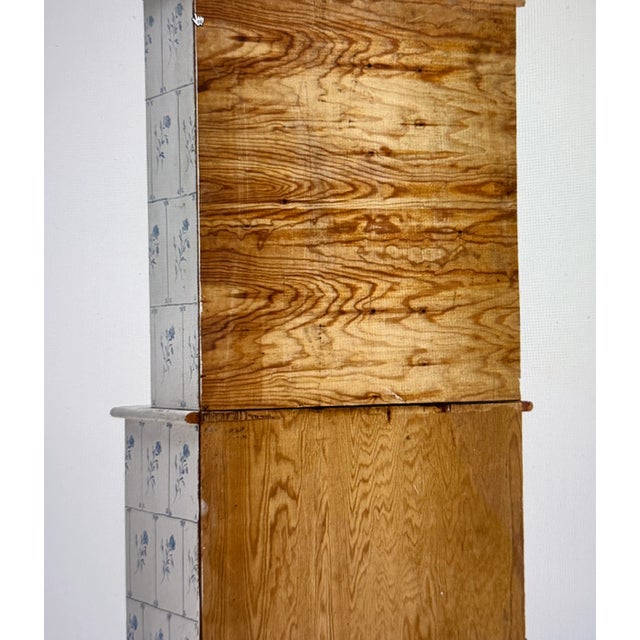 Antique Tiled Stove Cabinet, 1900 For Sale - Image 4 of 8