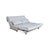 Ligne Roset Multy Fabric Three-Seater Grey Manual Function Sleeper Sofa in Verano 600 from Ligne Roset For Sale - Image 4 of 14