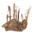 Contemporary Driftwood Abstract Figure Sculpture For Sale