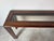 Wood Vintage Macassar Ebony Console Table With Smoked Glass Inset Top by Baker Furniture For Sale - Image 7 of 12