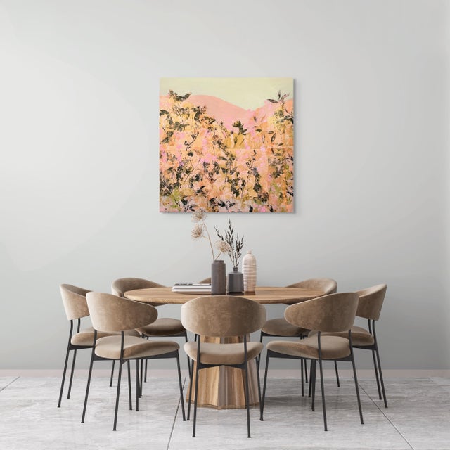 Contemporary Strawberry Fields Organic Modern Collage For Sale - Image 3 of 4