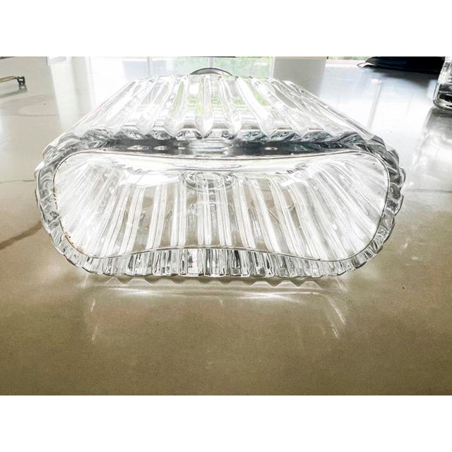 Transparent 1990s Heavy Crystal Decanter For Sale - Image 8 of 11