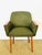 Mid-Century Modern Vintage Chair in Green Upholstery, 1960 For Sale - Image 3 of 12