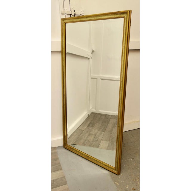 1960s Long Gilt Dressing Mirror, 1960s For Sale - Image 5 of 9