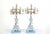 Blue Bisque Porcelain Cherubs Candelabras in the Style of Sevres, Set of 2 For Sale - Image 8 of 14