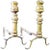 Early Chippendale Andirons - a Pair For Sale