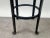 Vintage Industrial Style Round Wood Top Bar Stools W Black Iron Legs, Set of 4 For Sale - Image 9 of 11