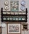 Traditional Antique Late 1800s Belgian Carved Oak Plate Rack – Griffin 55" Wall Shelf For Sale - Image 3 of 18