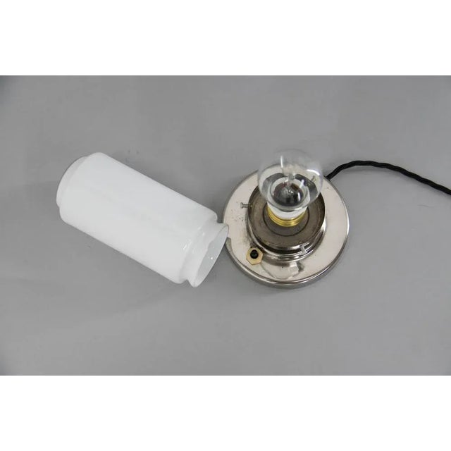 Metal Art Deco Table Lamp, 1930s For Sale - Image 7 of 9